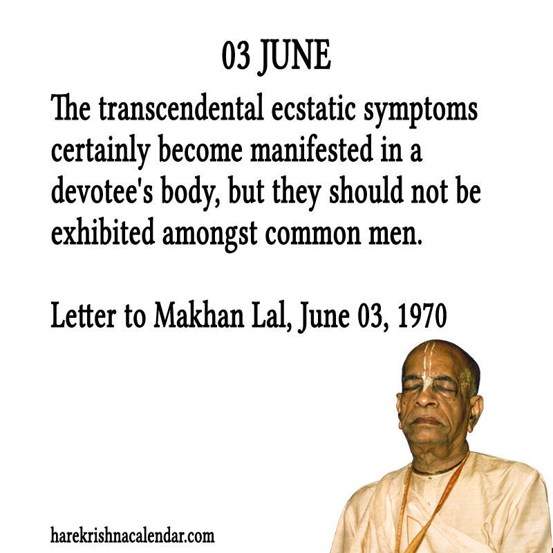 Srila Prabhupada Quotes For Month June03