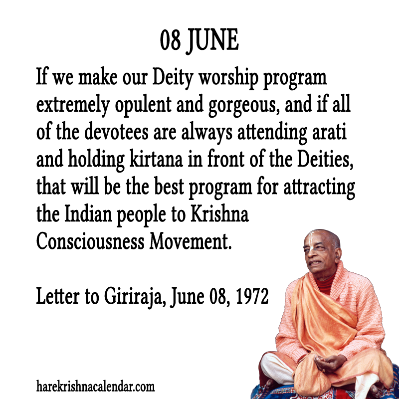 Srila Prabhupada Quotes For Month June08