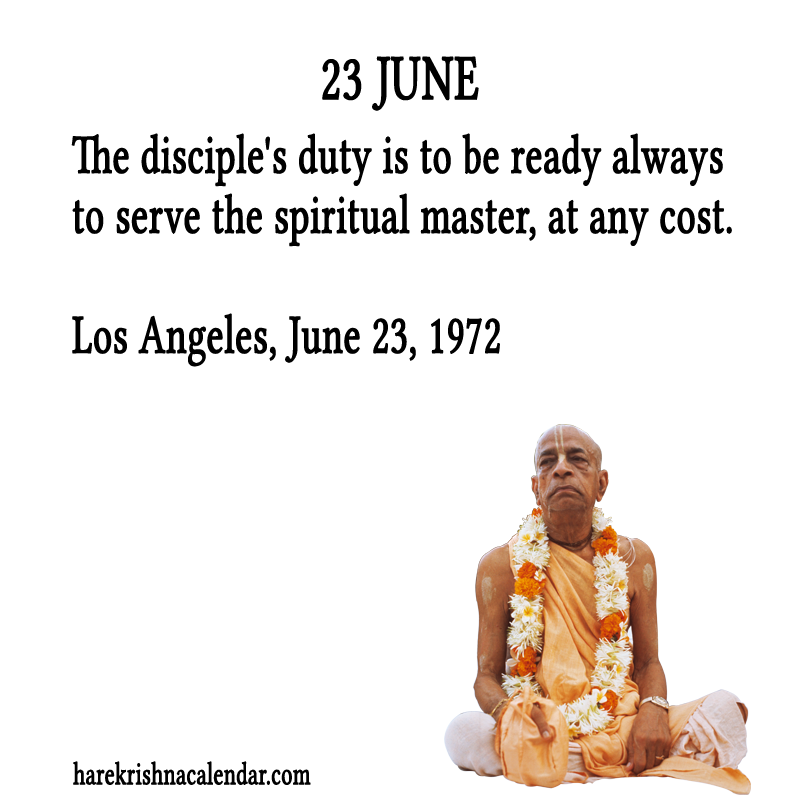 Srila Prabhupada Quotes For Month June23