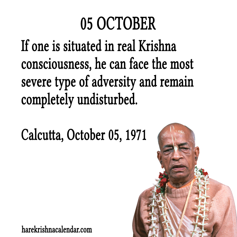 Srila Prabhupada Quotes For Month October 05